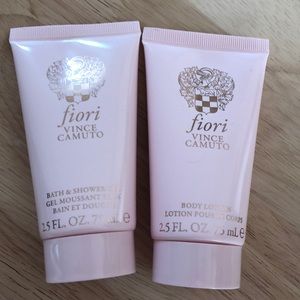 Fiori Vince Camuto shower gel and body lotion